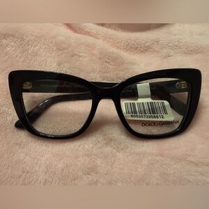 Dolce & Gabbana Black Glasses Frame